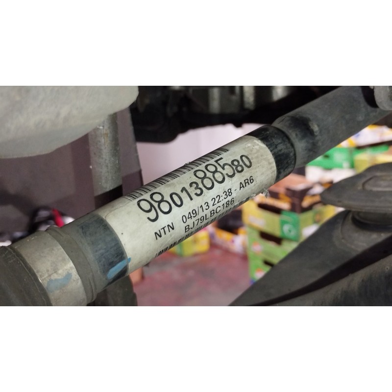 Recambio de transmision delantera izquierda para citroën c3 ii (sc_) 1.4 vti 95 referencia OEM IAM 9801388580  