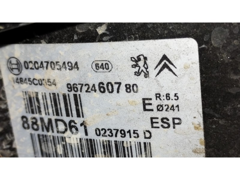 Recambio de servofreno para citroën c3 collection referencia OEM IAM 9672460780  