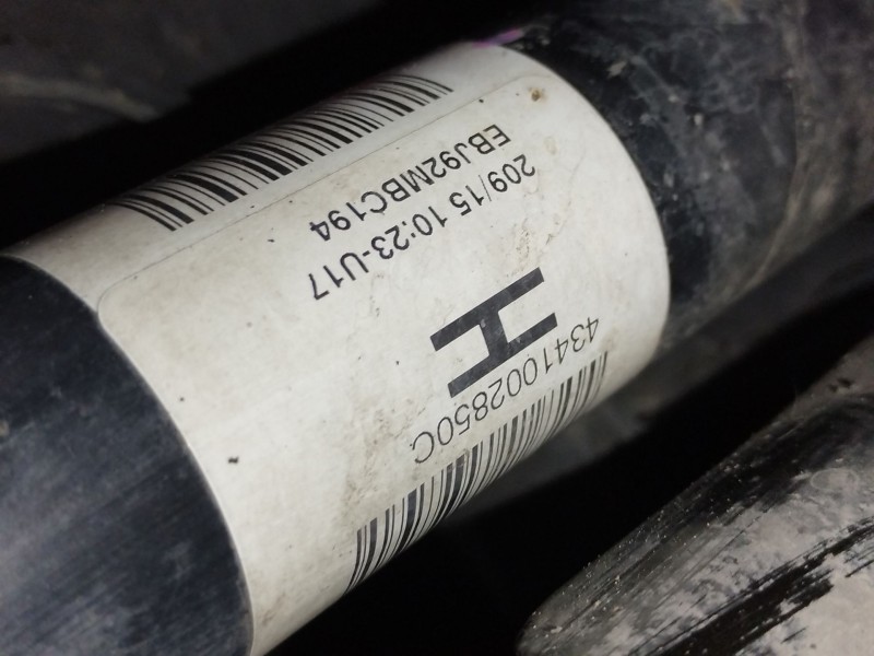 Recambio de transmision delantera derecha para toyota auris (_e18_) 1.6 (zre181_, zre185_) referencia OEM IAM 4341002850C  
