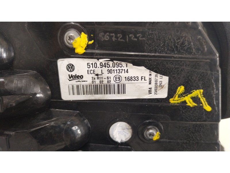 Recambio de piloto trasero izquierdo para volkswagen golf vii sportsvan advance referencia OEM IAM 510945095T 90113714 