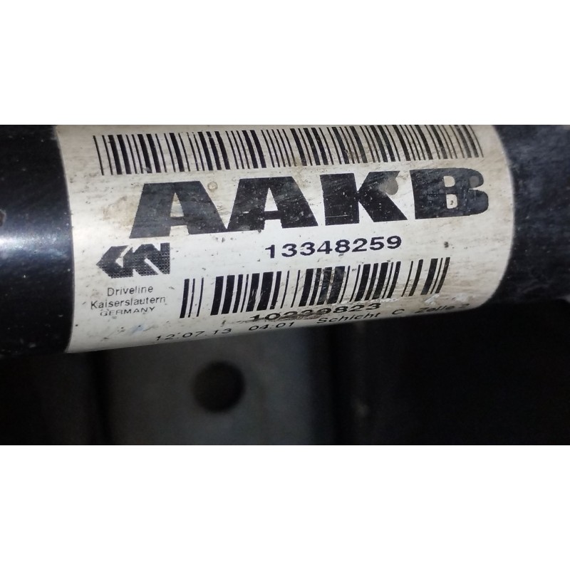 Recambio de transmision delantera derecha para opel zafira tourer c (p12) 1.6 cdti (75) referencia OEM IAM 13348259  