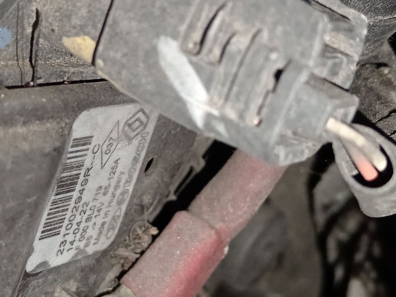 Recambio de alternador para dacia sandero ii (b8_) 1.5 dci referencia OEM IAM 231002949R  