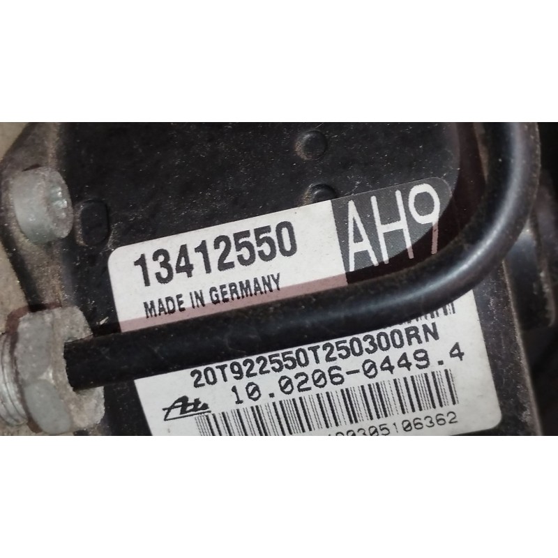 Recambio de abs para opel astra j sports tourer (p10) 1.4 turbo (35) referencia OEM IAM 13412550  