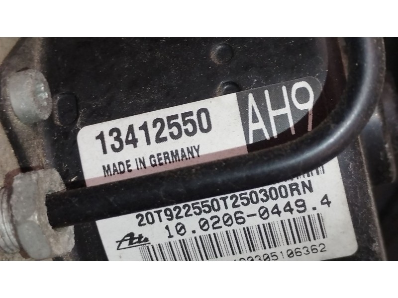 Recambio de abs para opel astra j sports tourer (p10) 1.4 turbo (35) referencia OEM IAM 13412550  