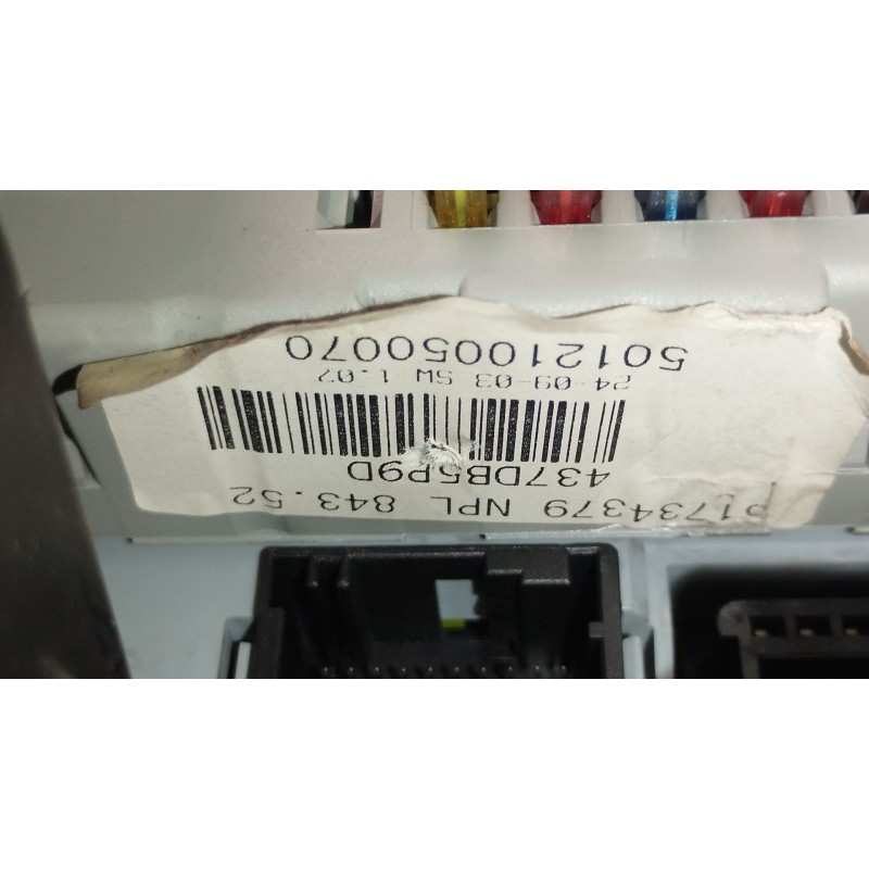 Recambio de caja reles / fusibles para lancia ypsilon (843_) 1.2 (843.axb1a) referencia OEM IAM 51734379 437DB5P9D 501210050070
