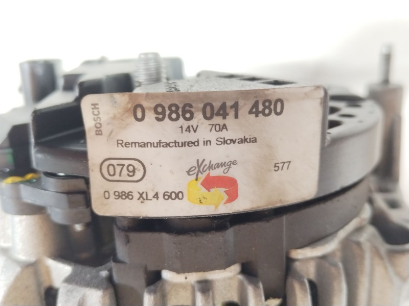 Recambio de alternador para seat ibiza ii (6k1) 1.9 tdi referencia OEM IAM 0986041480 038903018P 0986XL4600