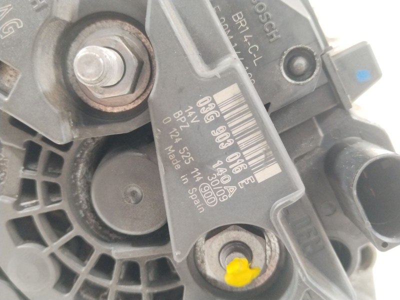 Recambio de alternador para audi a4 b8 (8k2) 2.0 tdi referencia OEM IAM 03G903016E 0124525114 