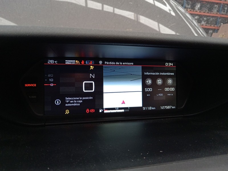 Recambio de cuadro instrumentos para citroën c4 picasso ii 1.2 thp 130 referencia OEM IAM 9828380580  
