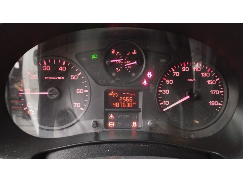 Recambio de cuadro instrumentos para peugeot partner furgoneta/monovolumen 1.6 hdi referencia OEM IAM 9801642280  