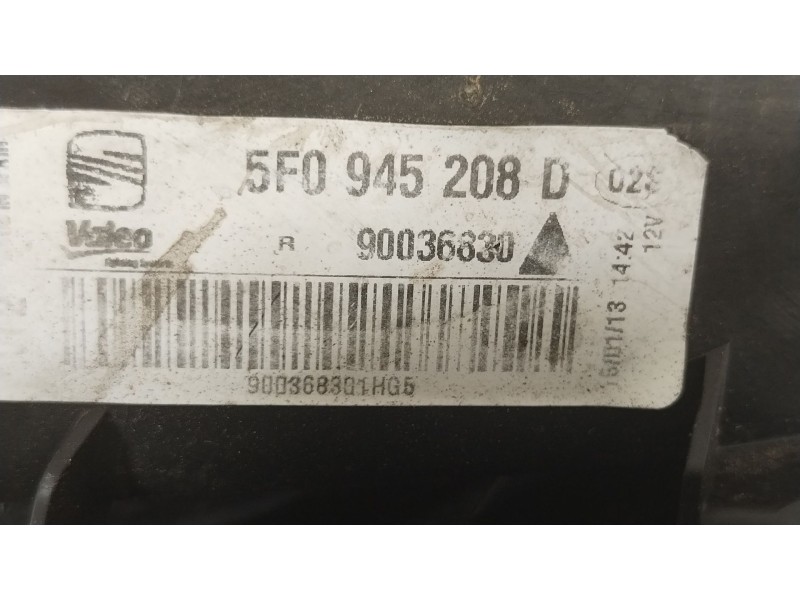 Recambio de piloto trasero derecho para seat leon sc (5f5) style referencia OEM IAM 5F0945208D 90036830 