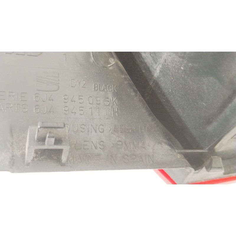 Recambio de piloto trasero izquierdo para seat ibiza iv (6j5, 6p1) 1.2 tsi referencia OEM IAM 6J4945095K 6J4945111H 