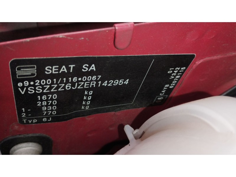 Recambio de motor completo para seat ibiza iv (6j5, 6p1) 1.6 tdi referencia OEM IAM CAYB  