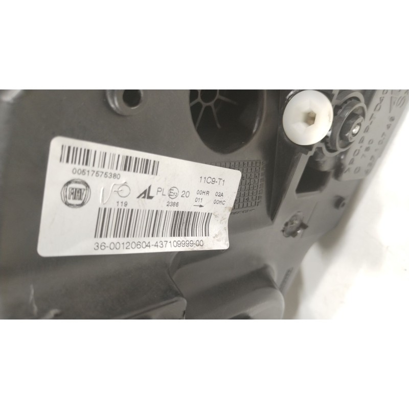 Recambio de faro izquierdo para fiat bravo ii (198_) 1.9 d multijet (198axb1a) referencia OEM IAM 51757538 00517575380 