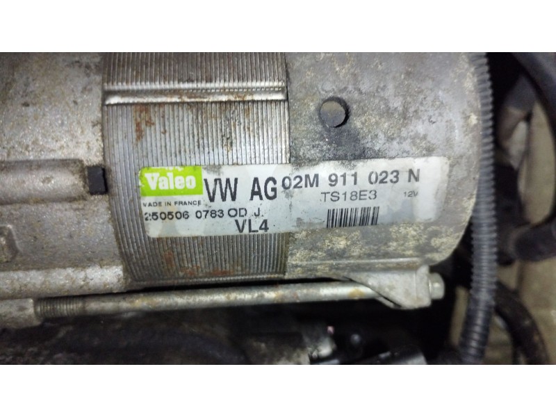 Recambio de motor arranque para seat toledo iii (5p2) 2.0 tdi referencia OEM IAM 02M911023N TS18E3 