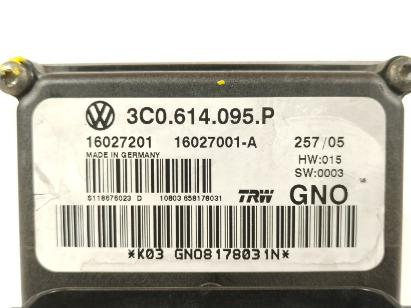 Recambio de abs para volkswagen passat b6 (3c2) 2.0 fsi referencia OEM IAM 3C0614095P 16027201 