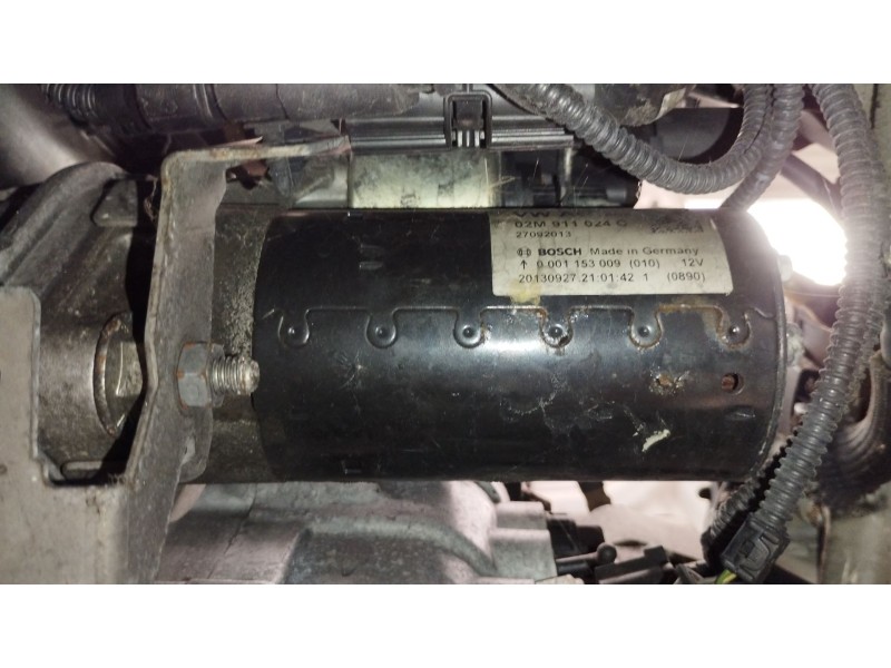 Recambio de motor arranque para skoda superb ii (3t4) 2.0 tdi 16v referencia OEM IAM 02M911024C 0001153009 