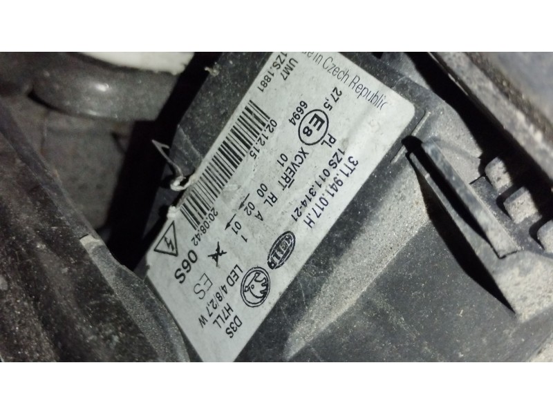 Recambio de faro izquierdo para skoda superb ii (3t4) 2.0 tdi 16v referencia OEM IAM 3T1941017H  