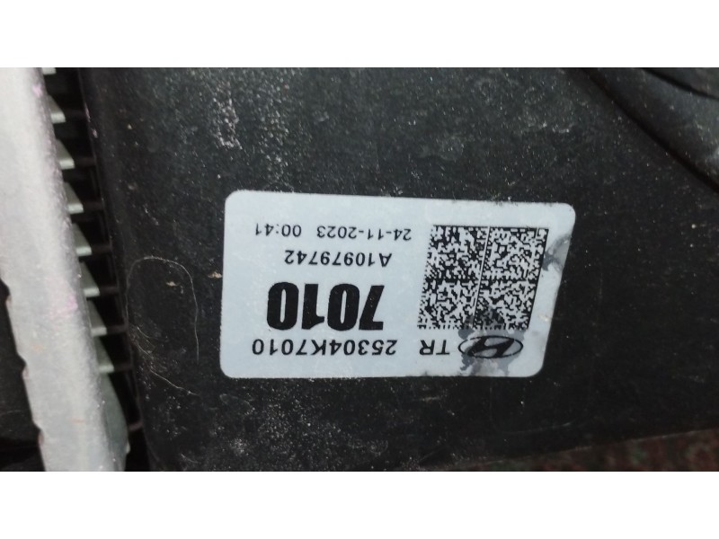 Recambio de electroventilador para hyundai i10 iii (ac3, ai3) 1.0 mpi referencia OEM IAM 25304K7010 25380K7000 