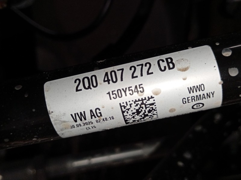 Recambio de transmision delantera derecha para seat arona (kj7, kjp) 1.0 tgi referencia OEM IAM 2Q0407272CB  