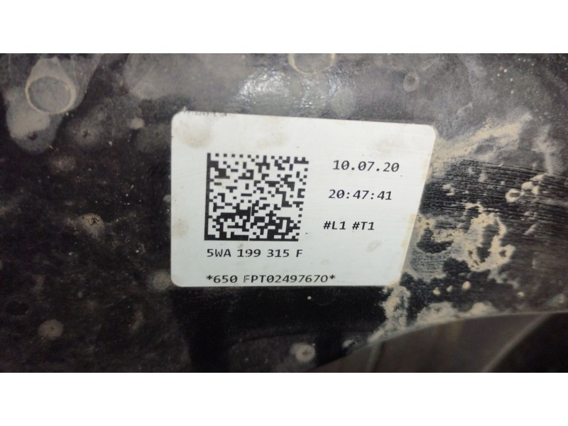 Recambio de puente delantero para audi q3 (f3b) 40 tdi quattro referencia OEM IAM 5WA199315F  
