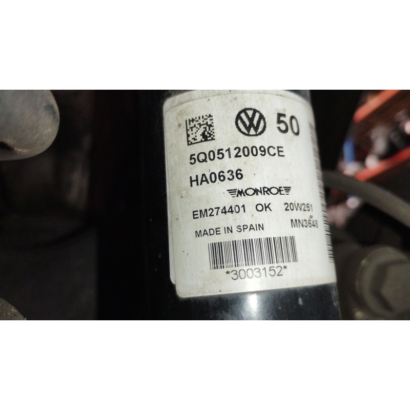 Recambio de amortiguador trasero derecho para seat leon st (5f8) 2.0 cupra referencia OEM IAM 5Q0512009CE  
