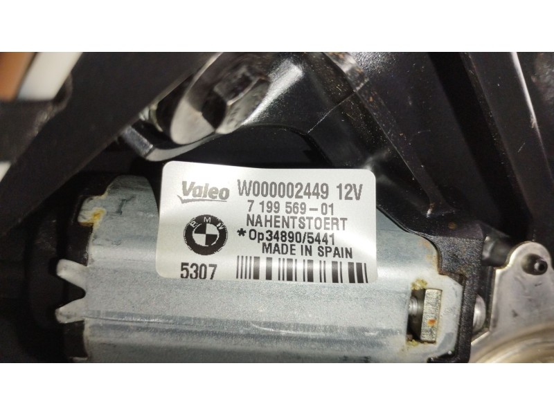 Recambio de motor limpia trasero para bmw 1 (e81) 116 i referencia OEM IAM 7199569 W000002449 