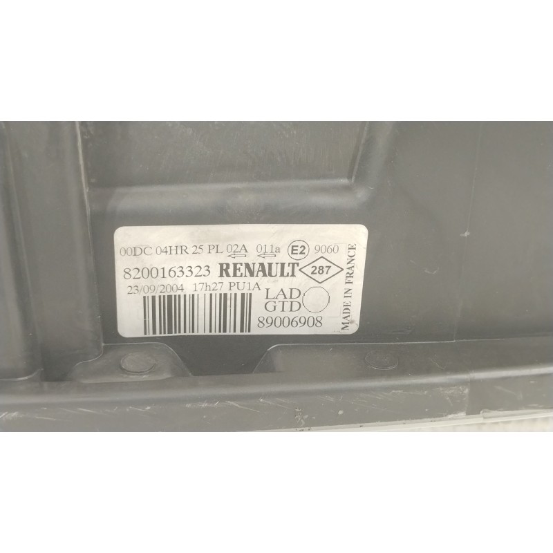 Recambio de faro izquierdo para renault laguna ii (bg0/1_) 2.2 dci (bg0f) referencia OEM IAM 8200163323 89006908 