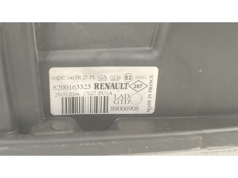 Recambio de faro izquierdo para renault laguna ii (bg0/1_) 2.2 dci (bg0f) referencia OEM IAM 8200163323 89006908 
