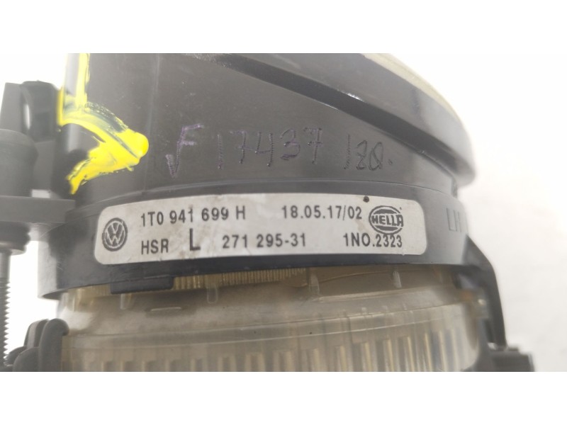 Recambio de faro antiniebla izquierdo para volkswagen golf v (1k1) 1.4 16v referencia OEM IAM 1T0941699H 27129531 