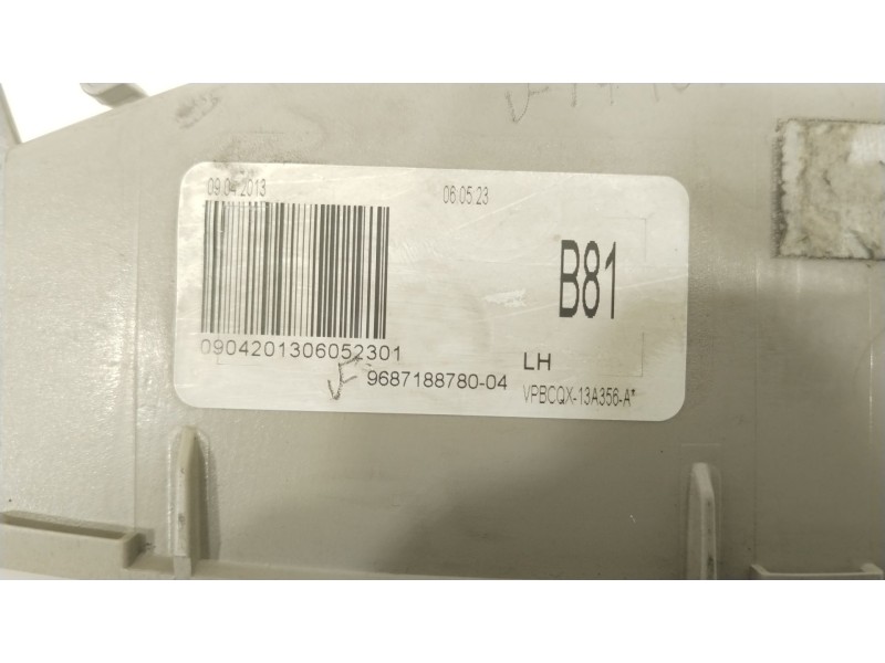 Recambio de piloto delantero izquierdo para citroën ds5 2.0 hdi 165 referencia OEM IAM 9687188780  