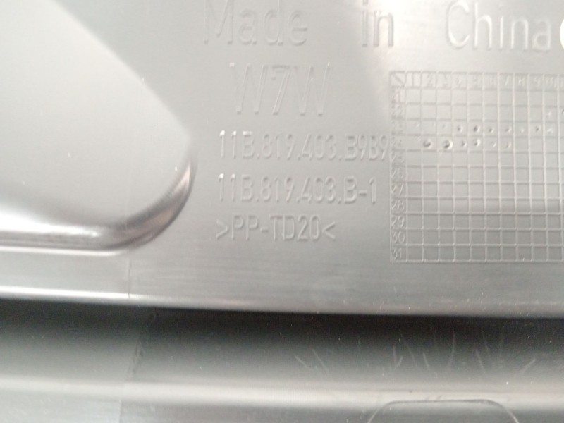 Recambio de torpedo para cupra tavascan tavascan referencia OEM IAM 11B819403B9B9  