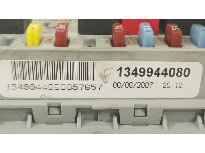 Recambio de caja reles / fusibles para peugeot boxer furgoneta 2.2 hdi 120 referencia OEM IAM 1349944080  