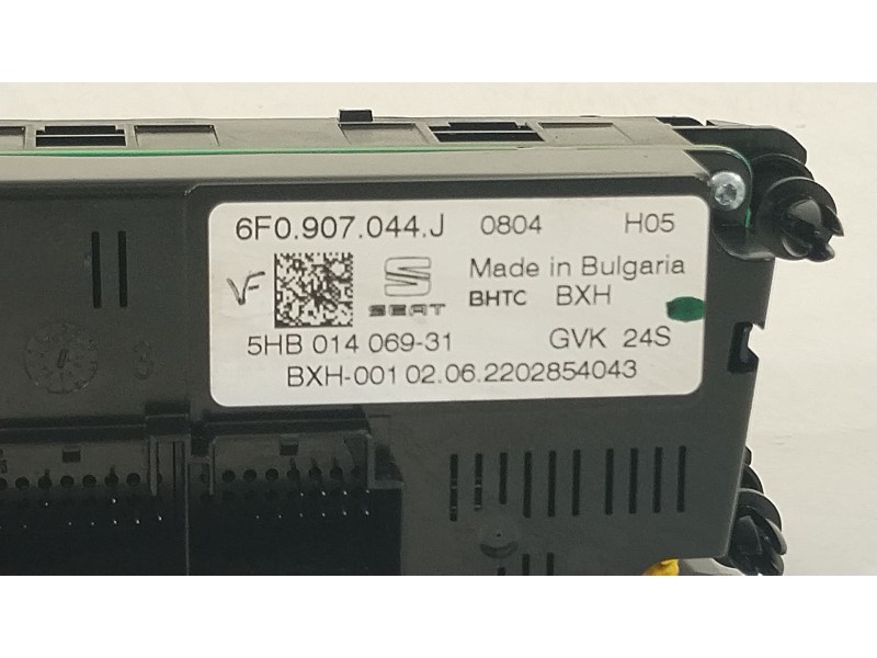 Recambio de mando climatizador para seat ibiza (kj1) fr ib referencia OEM IAM 6F0907044J  