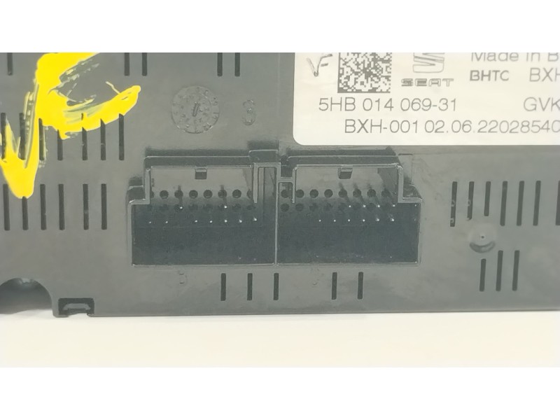 Recambio de mando climatizador para seat ibiza (kj1) fr ib referencia OEM IAM 6F0907044J  