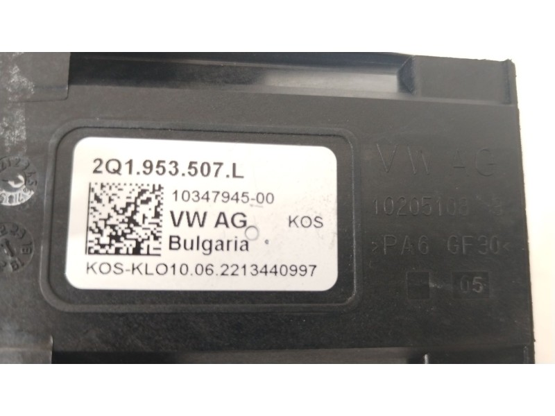 Recambio de mando intermitentes para seat ibiza (kj1) fr ib referencia OEM IAM 2Q1953507L  