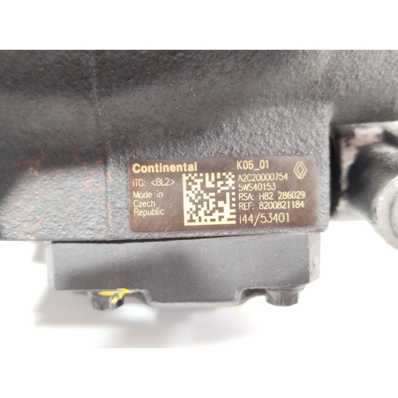 Recambio de bomba inyeccion para nissan qashqai i (j10, nj10) 1.5 dci referencia OEM IAM 8200821184 A2C20000754 5WS40153