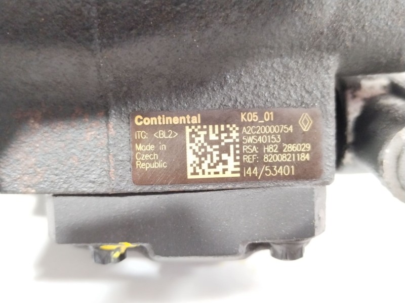 Recambio de bomba inyeccion para nissan qashqai i (j10, nj10) 1.5 dci referencia OEM IAM 8200821184 A2C20000754 5WS40153