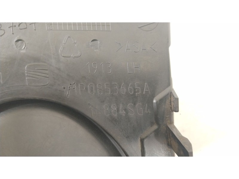 Recambio de rejilla paragolpes izquierda para seat leon (1p1) 1.9 tdi referencia OEM IAM 1P0853665A  