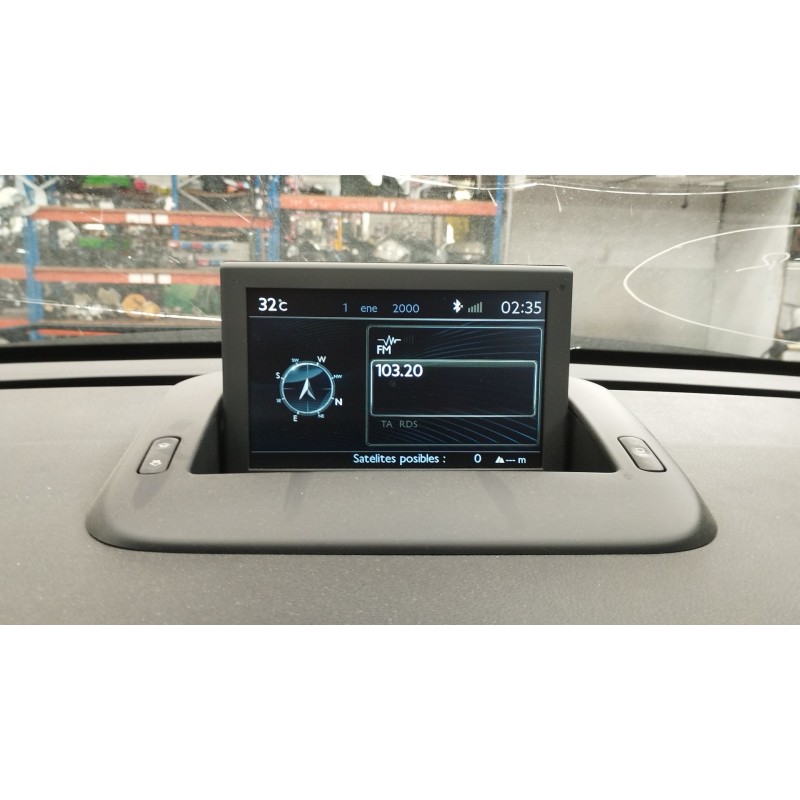 Recambio de pantalla multifuncion para peugeot 3008 i monospace (0u_) 1.6 vti referencia OEM IAM 98045606ZD  