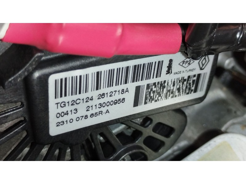 Recambio de alternador para renault clio iv (bh_) 1.5 dci 90 referencia OEM IAM 231007865R TG12C124 