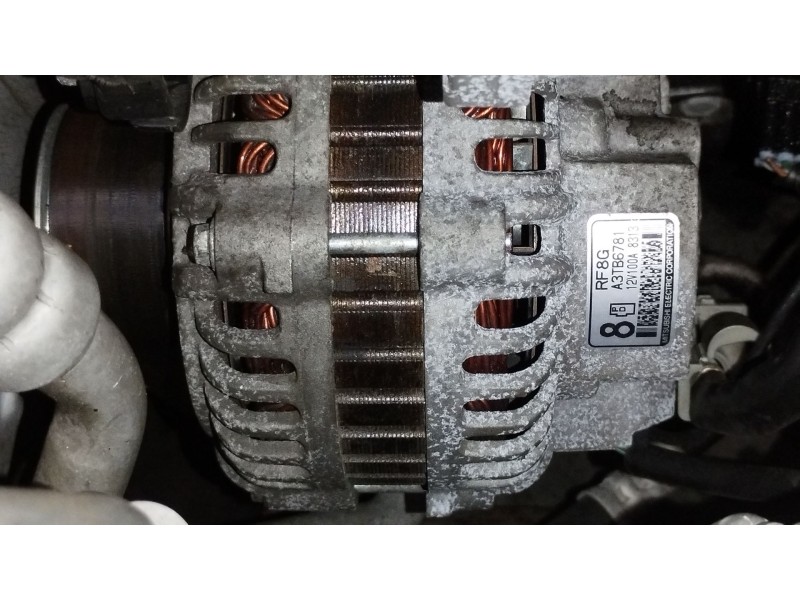 Recambio de alternador para mazda 6 sedán (gh) 2.0 mzr-cd (gh14) referencia OEM IAM A3TB6781 RF8G 