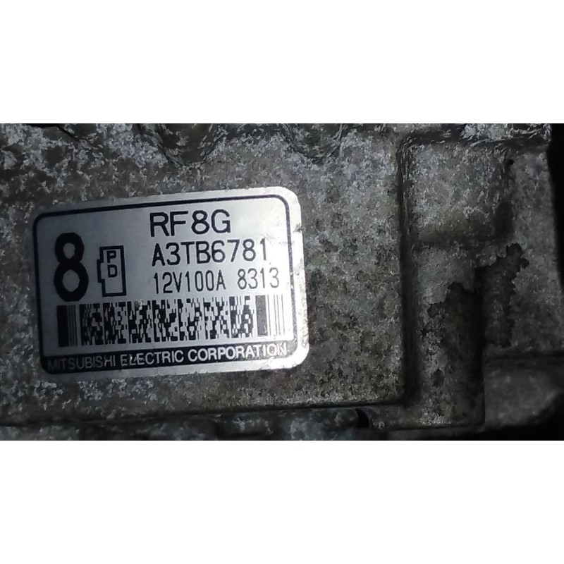 Recambio de alternador para mazda 6 sedán (gh) 2.0 mzr-cd (gh14) referencia OEM IAM A3TB6781 RF8G 