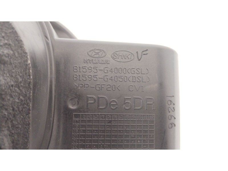 Recambio de tapa exterior combustible para hyundai i30 (pde, pd, pden) 1.5 referencia OEM IAM 81595G4000 81595G4050 