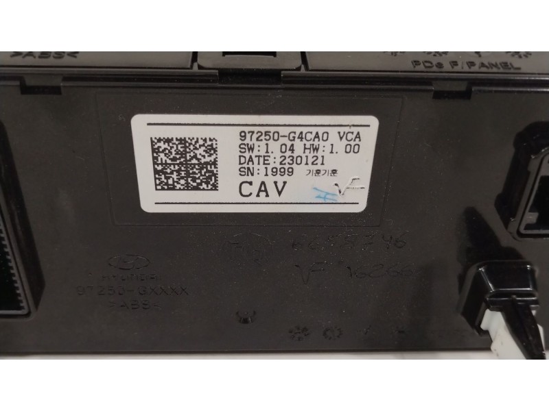 Recambio de mando climatizador para hyundai i30 (pde, pd, pden) 1.5 referencia OEM IAM 97250G4CA0  