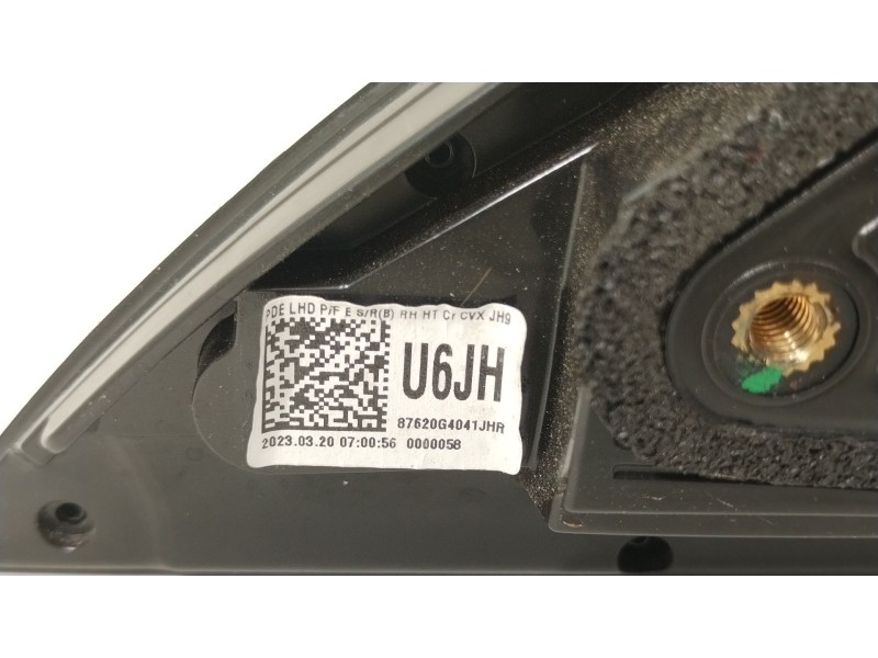 Recambio de retrovisor derecho para hyundai i30 (pde, pd, pden) 1.5 referencia OEM IAM 87620G4041 87620G4041JHR 