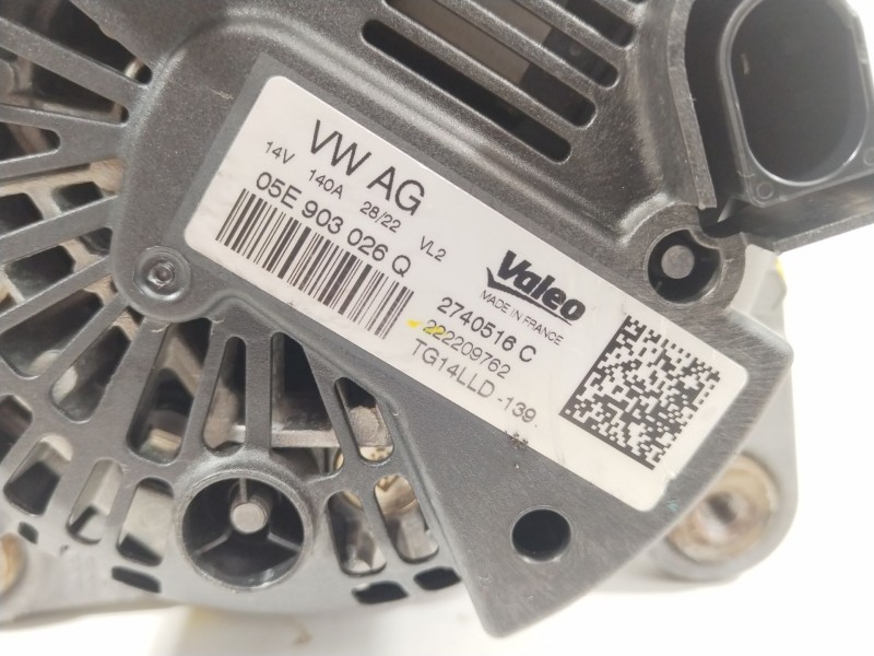 Recambio de alternador para seat ibiza (kj1) fr referencia OEM IAM 05E903026Q TG14LLD139 