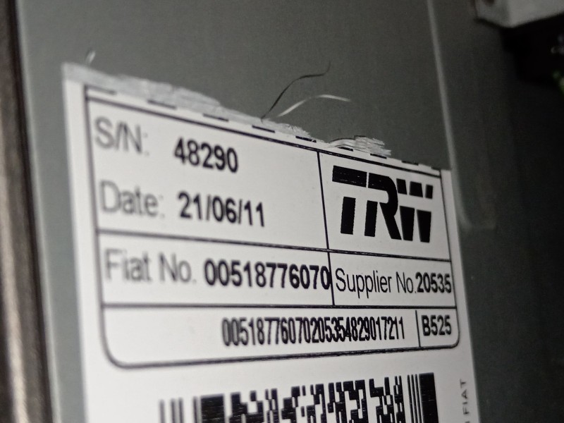 Recambio de columna direccion para fiat bravo ii (198_) 1.6 d multijet (198axh1b) referencia OEM IAM 00518776070  