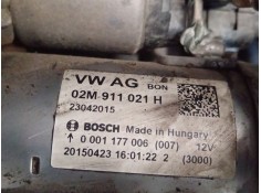 Recambio de motor arranque para seat ibiza iv (6j5, 6p1) 1.0 referencia OEM IAM 02M911021H  0001177006 2