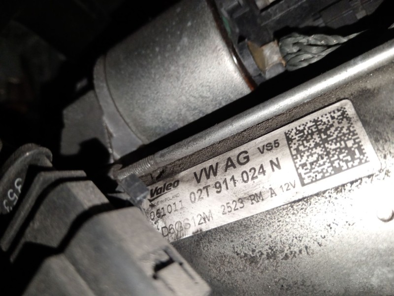Recambio de motor arranque para seat ibiza iv (6j5, 6p1) 1.2 referencia OEM IAM 02T911024N  