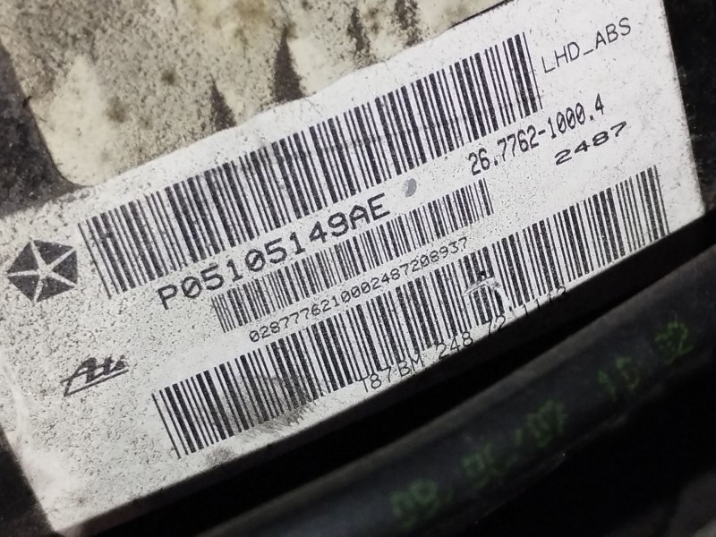 Recambio de servofreno para dodge caliber s referencia OEM IAM 05105149AE  